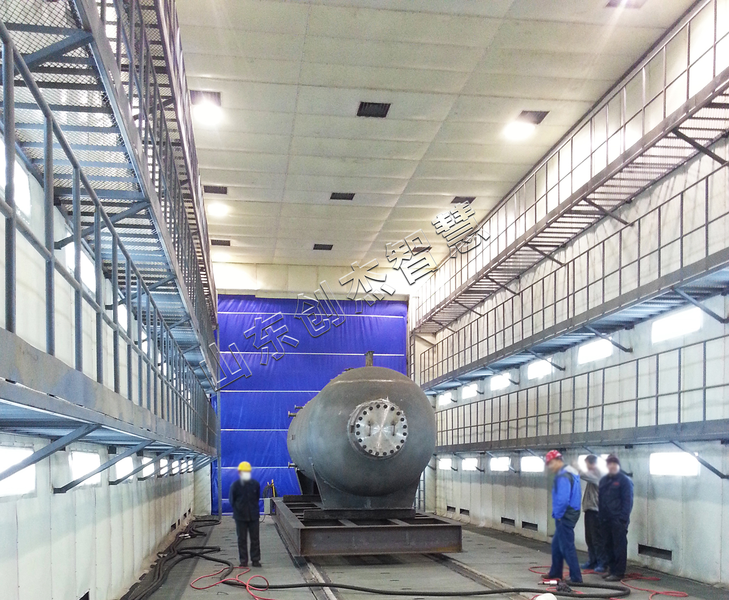 大型機(jī)械噴砂房
